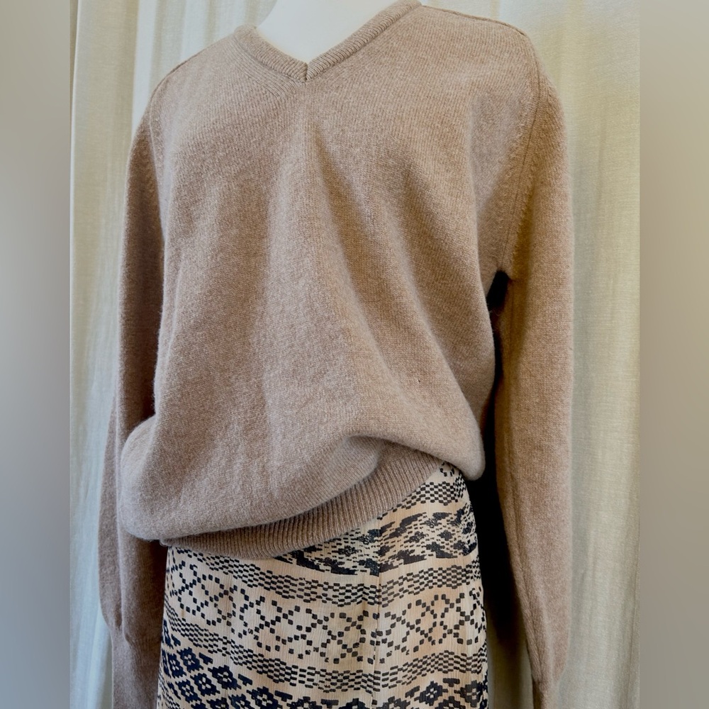 Vintage Pendleton Wool Pullover Slouchy & Timeles… - image 2